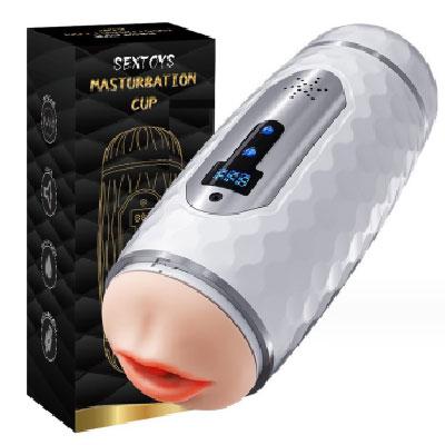 Máy thủ dâm cực phê 2 đầu bim & lưỡi