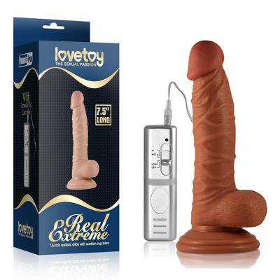 Dương vật giả dán tường Lovetoy 7,5